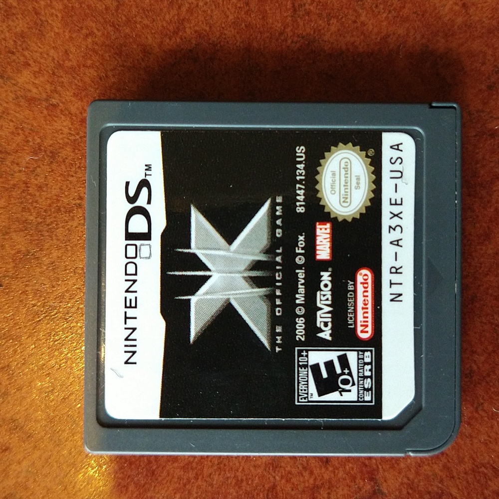 Nintendo DS, X-Men the official game, used, no case
